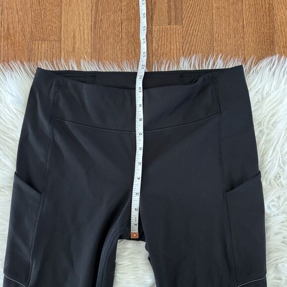 Lululemon Speed Up Tight Women’s Size 10 Black Leggings 28” Luxtreme Yoga Pocket - Picture 11 of 14